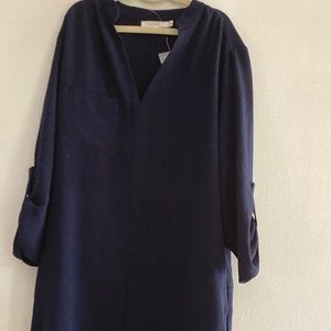 Women’s blue dress